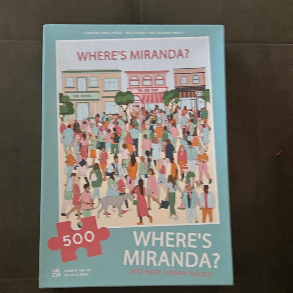 Puzzle  “WHERES MIRANDA?”